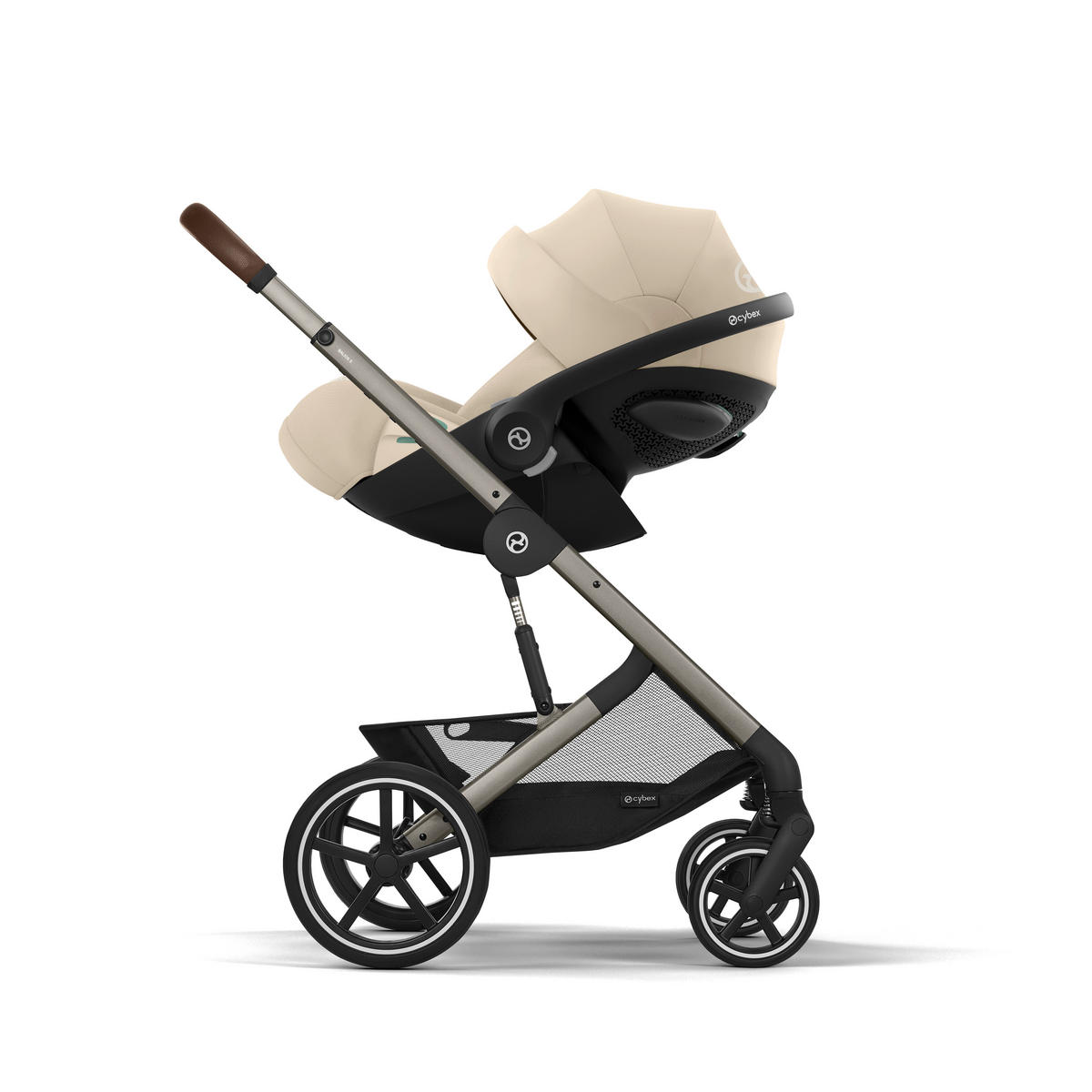 SET DJEČJIH KOLICA  70000656 BALIOS S LUX incl. Amya Almond Beige  - bež/svijetlo siva, Basics, metal/plastika (87/60/108cm) - cybex GOLD