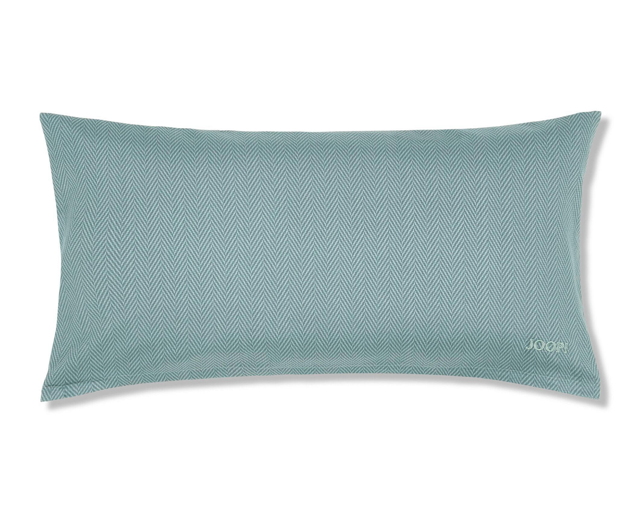 KOPFKISSENBEZUG HERRINGBONE 80/40 cm  - Smaragdgrün, Basics, Textil (80/40cm) - Joop!