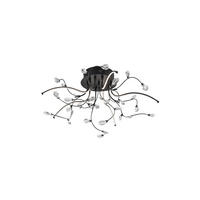 LED-TAKLAMPA 54/30 cm  - svart, Design, metall/plast (54/30cm)