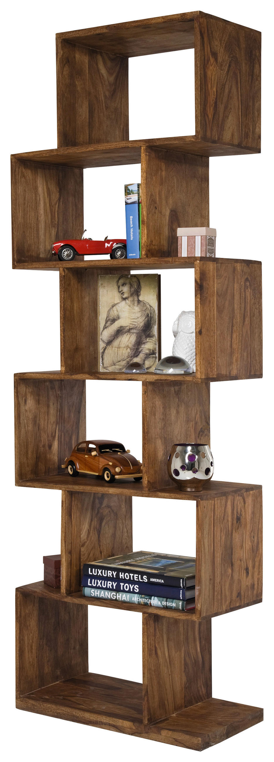 REGAL  60/180/30 cm Sheeshamfarben  - Sheeshamfarben, Design, Holz (60/180/30cm)