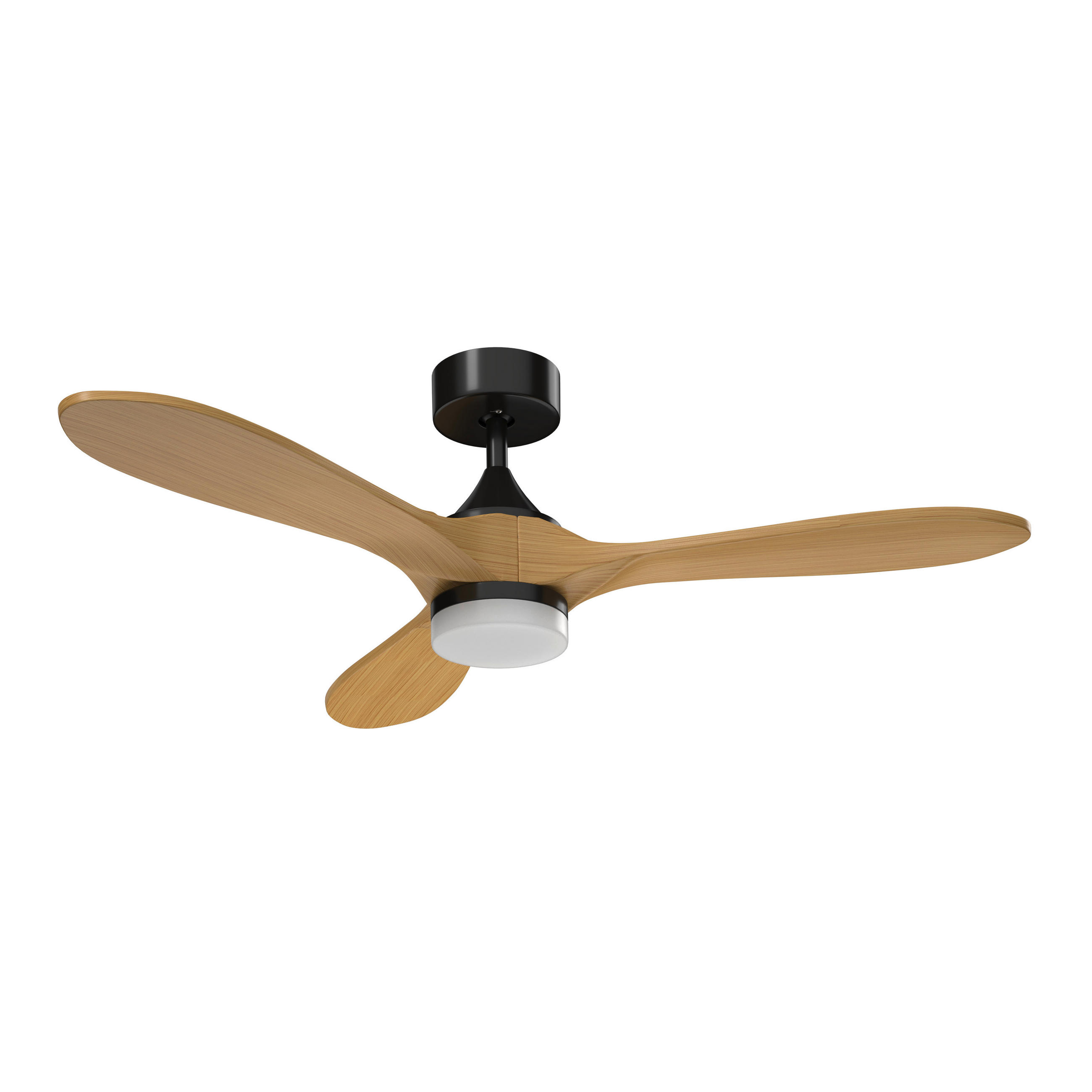 VENTILATOR STROPNI  crna   boje oraha   - boje oraha/crna, Basics, metal/plastika (132/35cm) - Mican