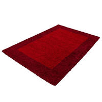 HOCHFLORTEPPICH 200/290 cm Life 1503 Rot  - Rot, KONVENTIONELL, Textil (200/290cm) - Novel