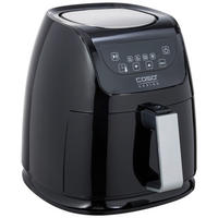 HEIßLUFTFRITTEUSE 3 L  - Schwarz, Basics, Kunststoff (28,5/30/37cm) - CASO Design