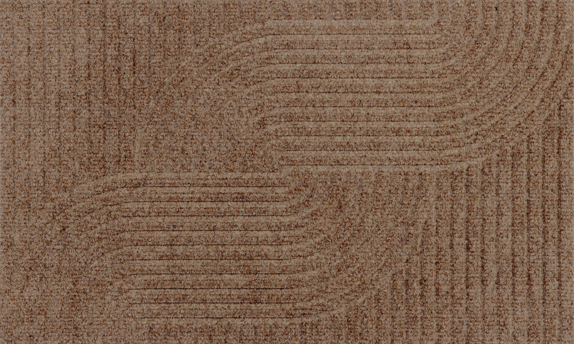 wash+dry FUßMATTE Loop taupe Beige 45x75 cm
