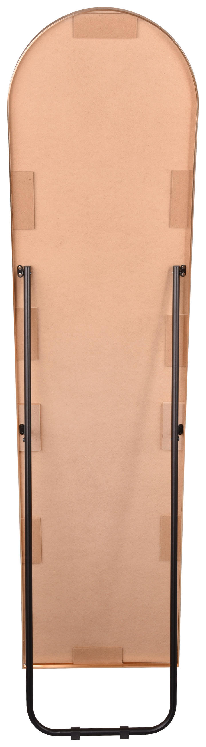 STANDSPIEGEL 40/160/3 cm, Goldfarben  - Goldfarben, MODERN, Glas/Metall (40/160/3cm)