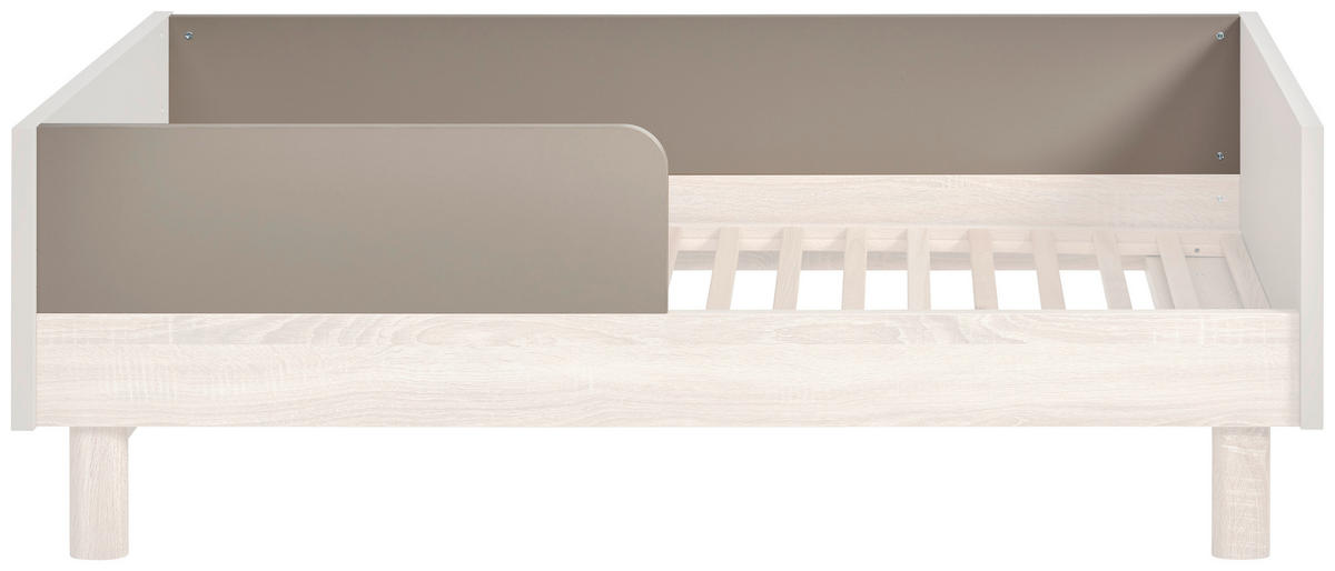 UMBAUSEITEN Nomi  - Taupe, Trend, Holzwerkstoff (141/21/6cm) - Jimmylee