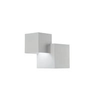 WANDLEUCHTE 19,5/16/11,5 cm   - Weiß, Design, Stein (19,5/16/11,5cm)