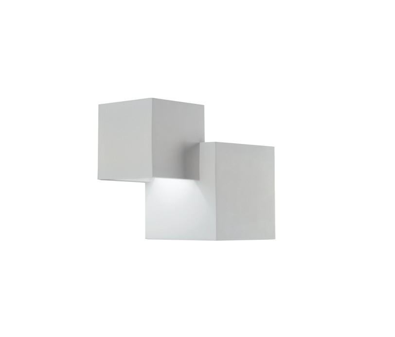 Luce ambiente Design Wandleuchte Luce Ambiente e Design Weiß 16x11.5x19.5 cm