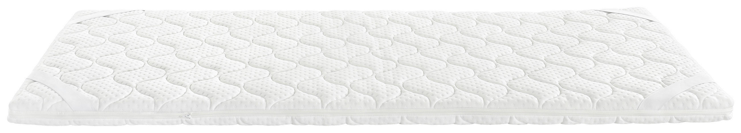 VRCHNÍ MATRACE, 90/200 cm - bílá, Basics, textil (90/200cm) - Novel