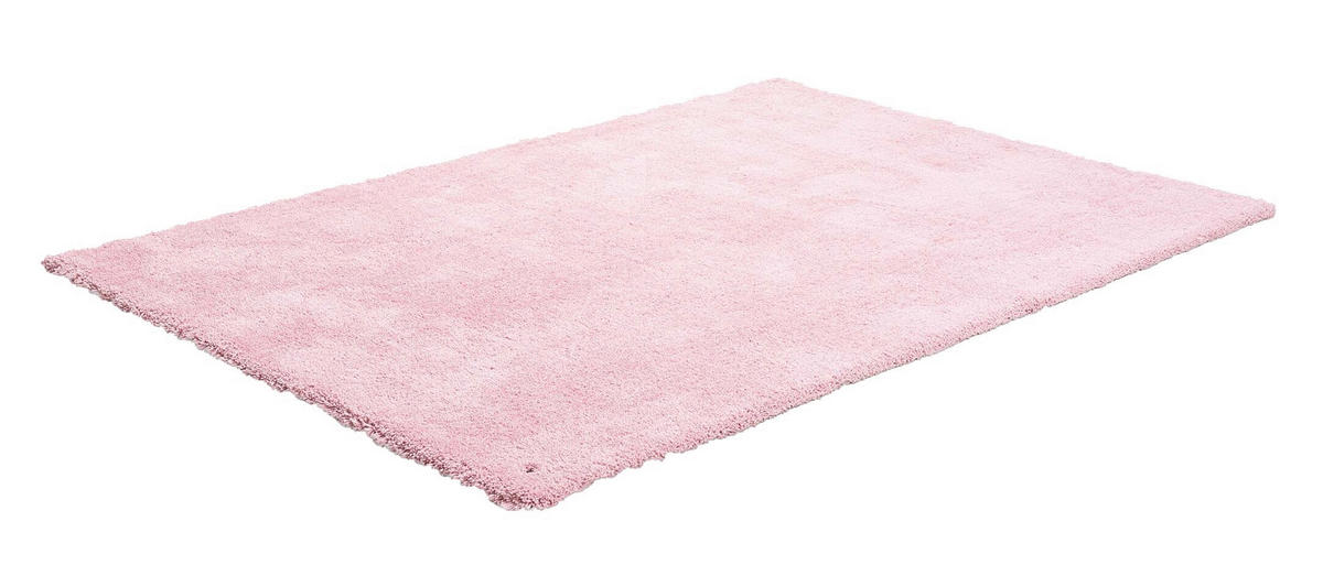 PREPROGA Z VISOKIM FLOROM Cozy  190/290 cm  taftano  roza  - roza, Basics, tekstil (190/290cm) - Tom Tailor