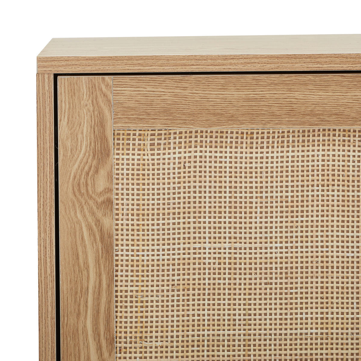 SIDEBOARD 140/80/39 cm  - Schwarz/Naturfarben, Natur, Holz/Holzwerkstoff (140/80/39cm) - MID.YOU