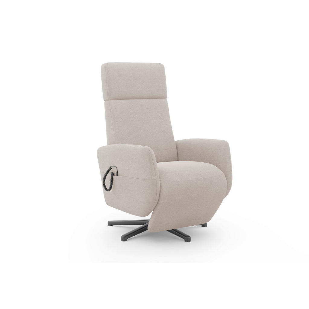 Thumbnail - Sit & More Relaxsessel Rochelle E, Greige, Textil, 71x110x82 cm, Goldenes M, Oeko-Tex® Standard 100, Made in Europe, DGM...
