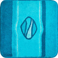 BIDET-VORLEGER Jewel Türkis 60/60 cm  - Türkis, Basics, Kunststoff/Textil (60/60cm)