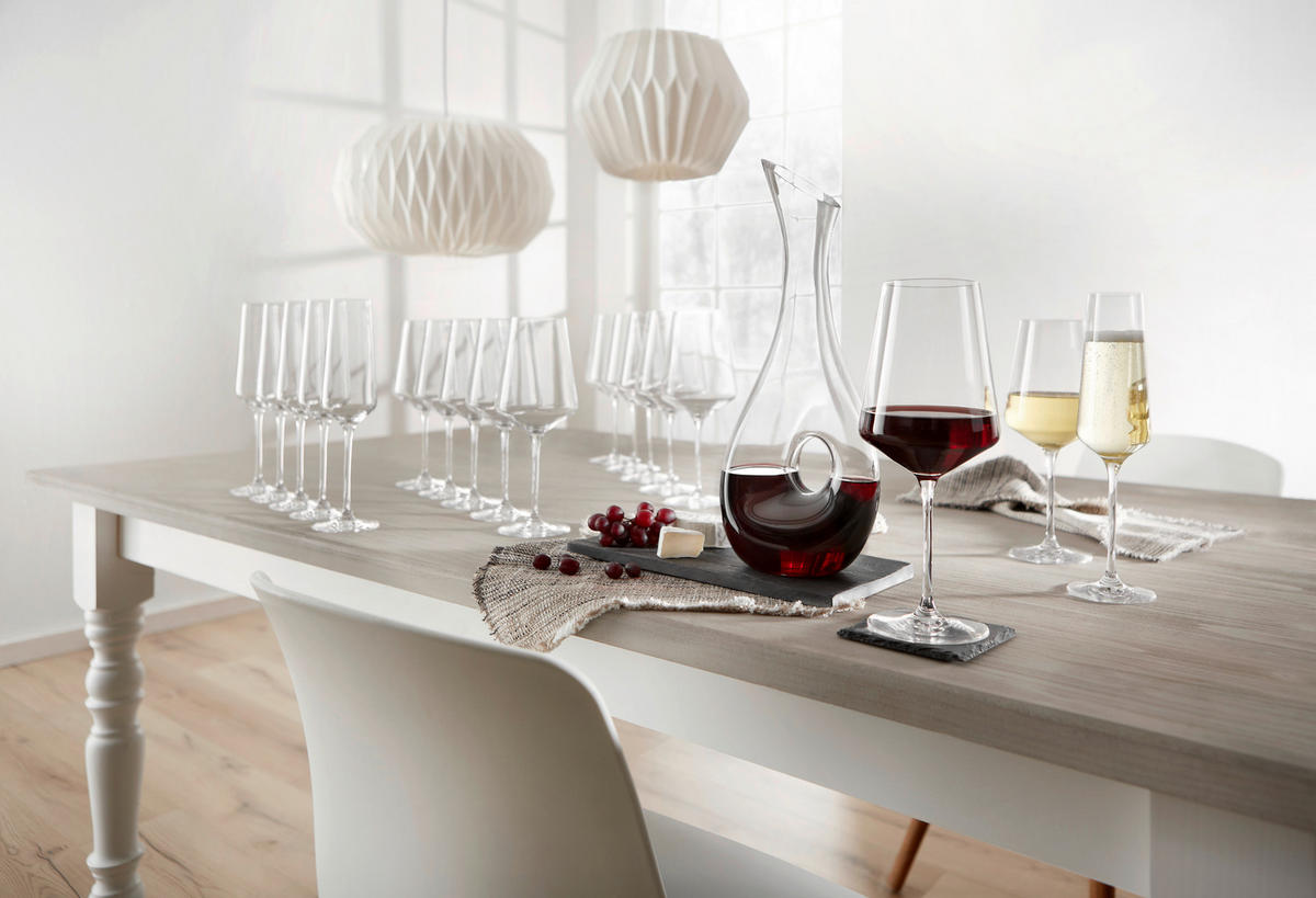 GLÄSERSET Puccini  18-teilig  - Klar, Basics, Glas (57,3/26,9/32,9cm) - Leonardo