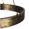LED-HÄNGELEUCHTE Oxira 59/120 cm  - Multicolor/Schwarz, Design, Kunststoff/Metall (59/120cm) - Dieter Knoll
