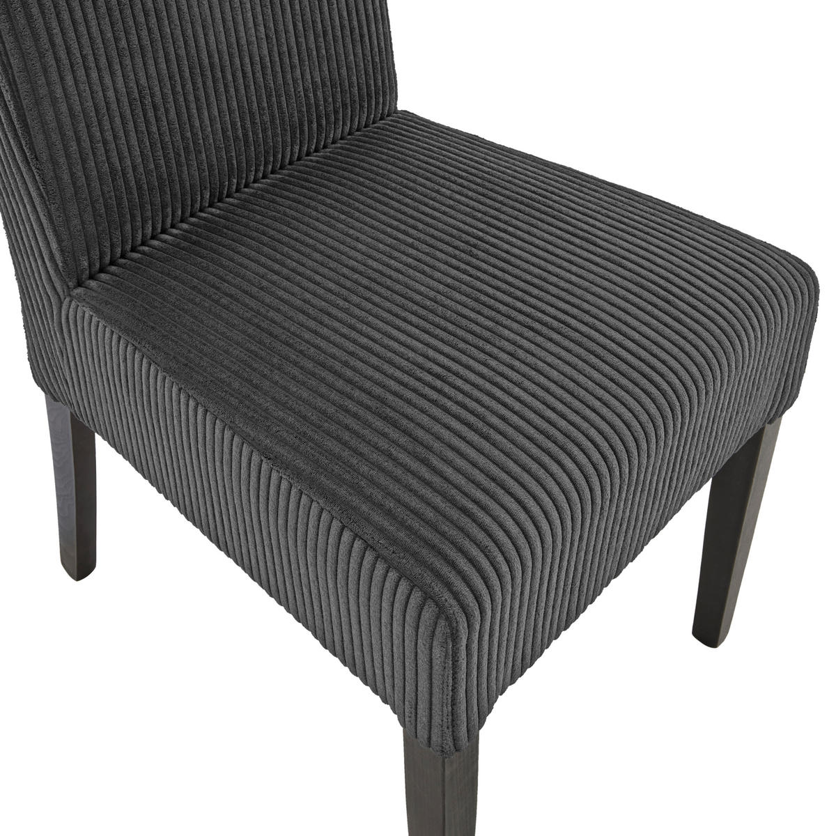 STUHL in Holz, Textil Grau  - Wengefarben/Grau, MODERN, Holz/Textil (48/95/62cm)