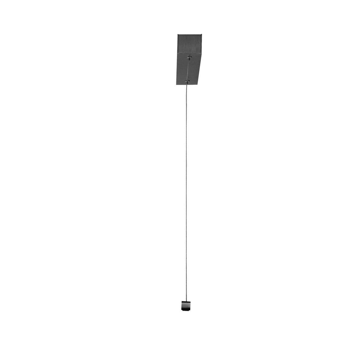LED-HÄNGELEUCHTE Pendelleuchte 18/18 Down Gestensteuerung 143/1,8/1,8 cm   - Schwarz, Design, Metall (143/1,8/1,8cm) - Ambiente
