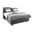 BOXSPRINGBETT 180/200 cm INKL. Bettkasten, Matratze - Chromfarben/Anthrazit, Design, Leder/Metall (180/200cm) - Dieter Knoll BOXSPRINGBETT 180/200 cm INKL. Bettkasten, Matratze - Chromfarben/Anthrazit, Design, Leder/Metall (180/200cm) - Dieter Knoll