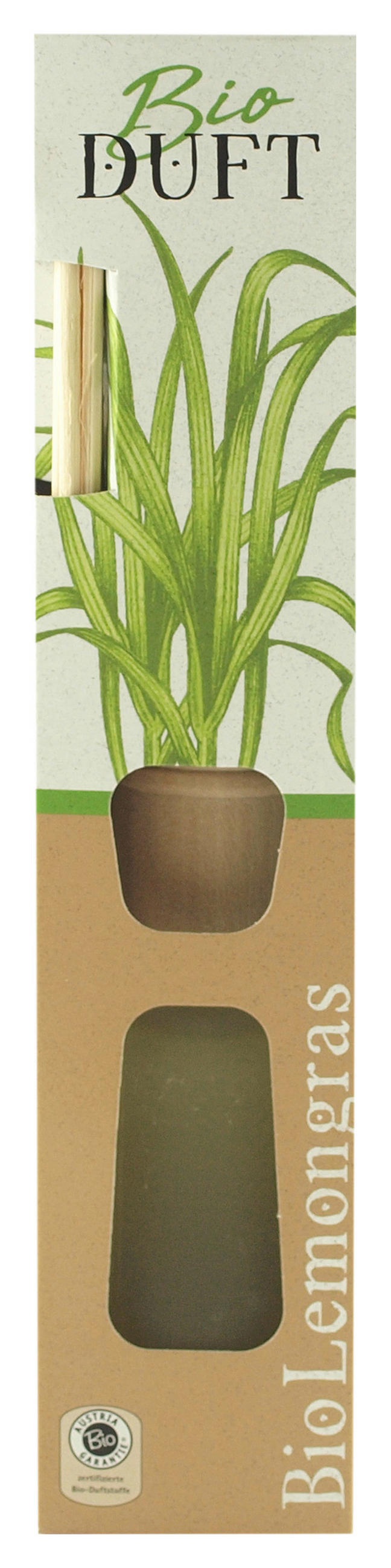 DIFFUSER 5,2/24 cm Zitronengras  - Naturfarben, Basics, Glas (5,2/24cm)