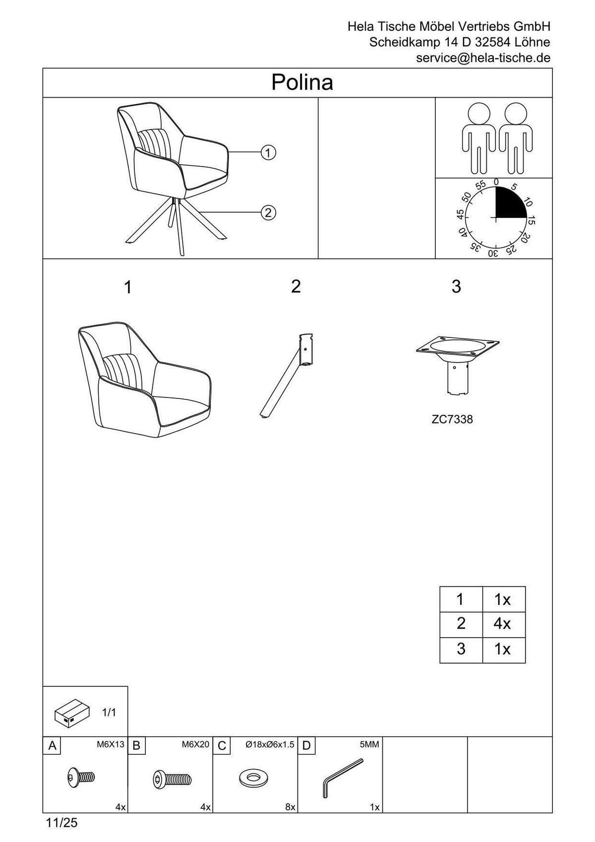 ARMLEHNSTUHL-SET 2 Stück erweiterbar, inklusive Armlehnen Lederlook  - Anthrazit/Schwarz, MODERN, Textil/Metall (62/92/67cm) - MID.YOU