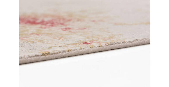 WEBTEPPICH GRAVINA - Beige/Rot, Design, Textil (80/150cm) - Novel