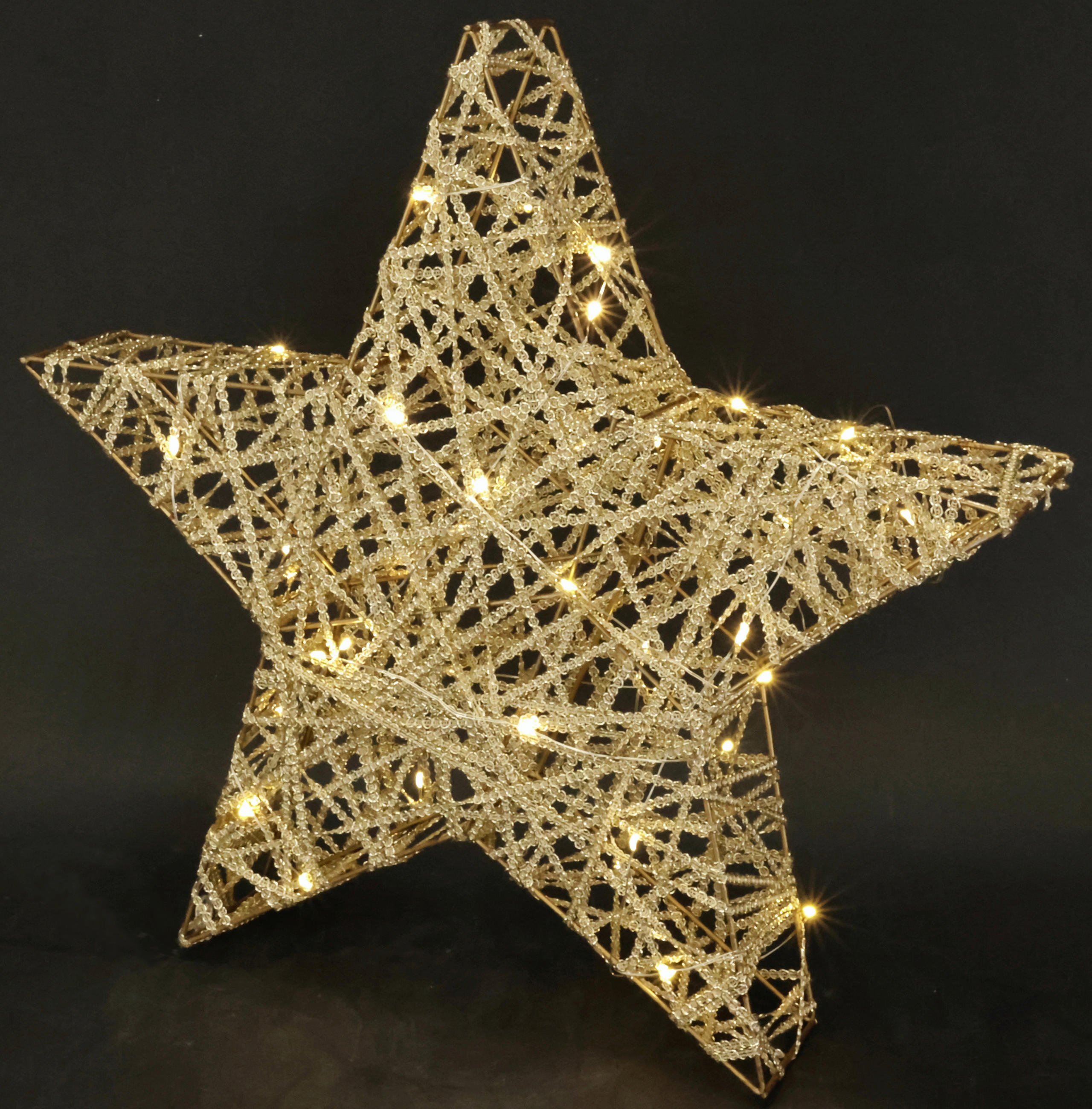 DEKOSTERN  - Gelb, Basics (45cm) - X-Mas
