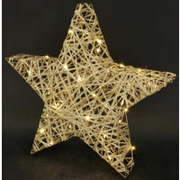 DEKOSTERN  - Gelb, Basics (45cm) - X-Mas