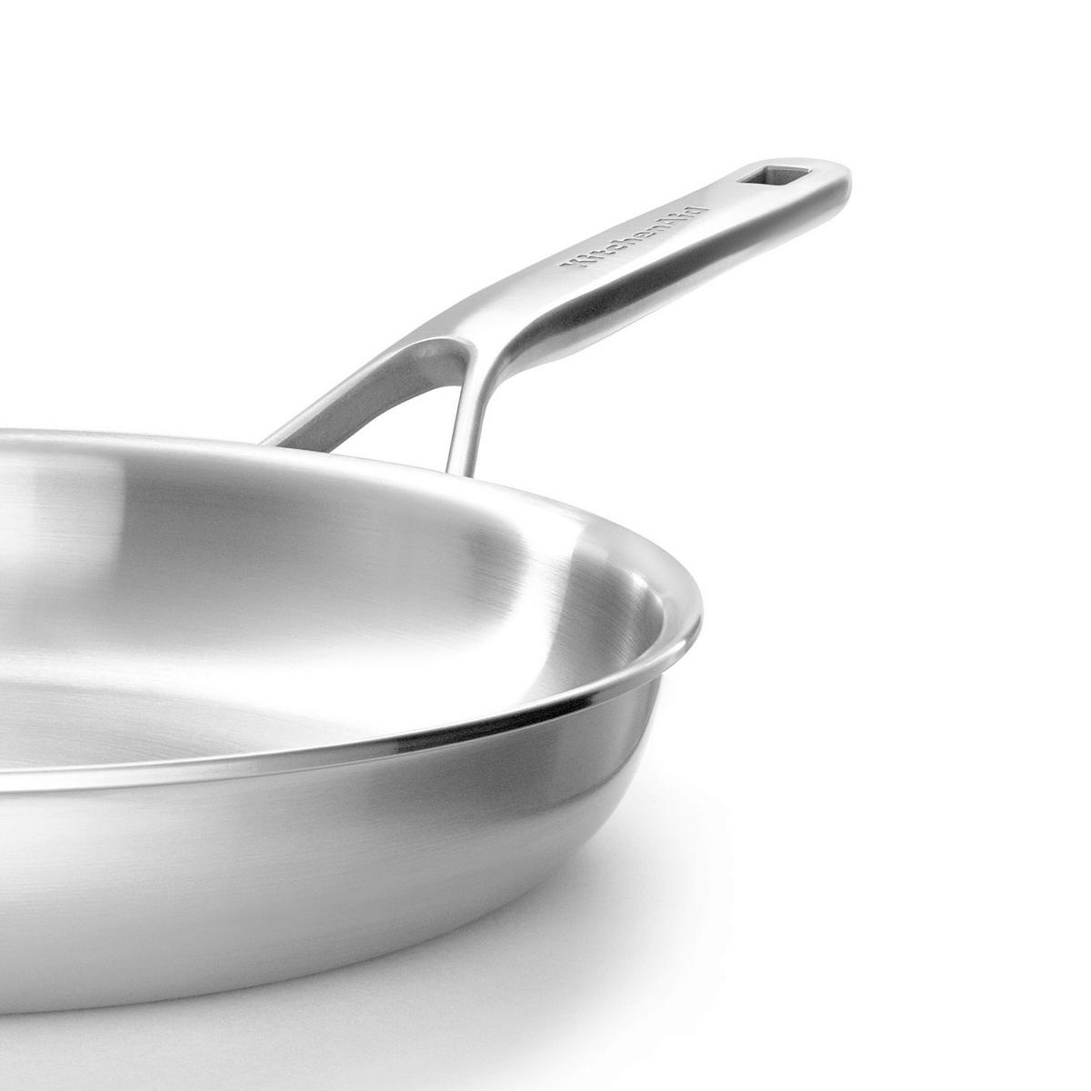 BRATPFANNE Multi-Ply Stainless Steel 20 cm  - Edelstahlfarben, Basics, Metall (20cm) - Kitchenaid