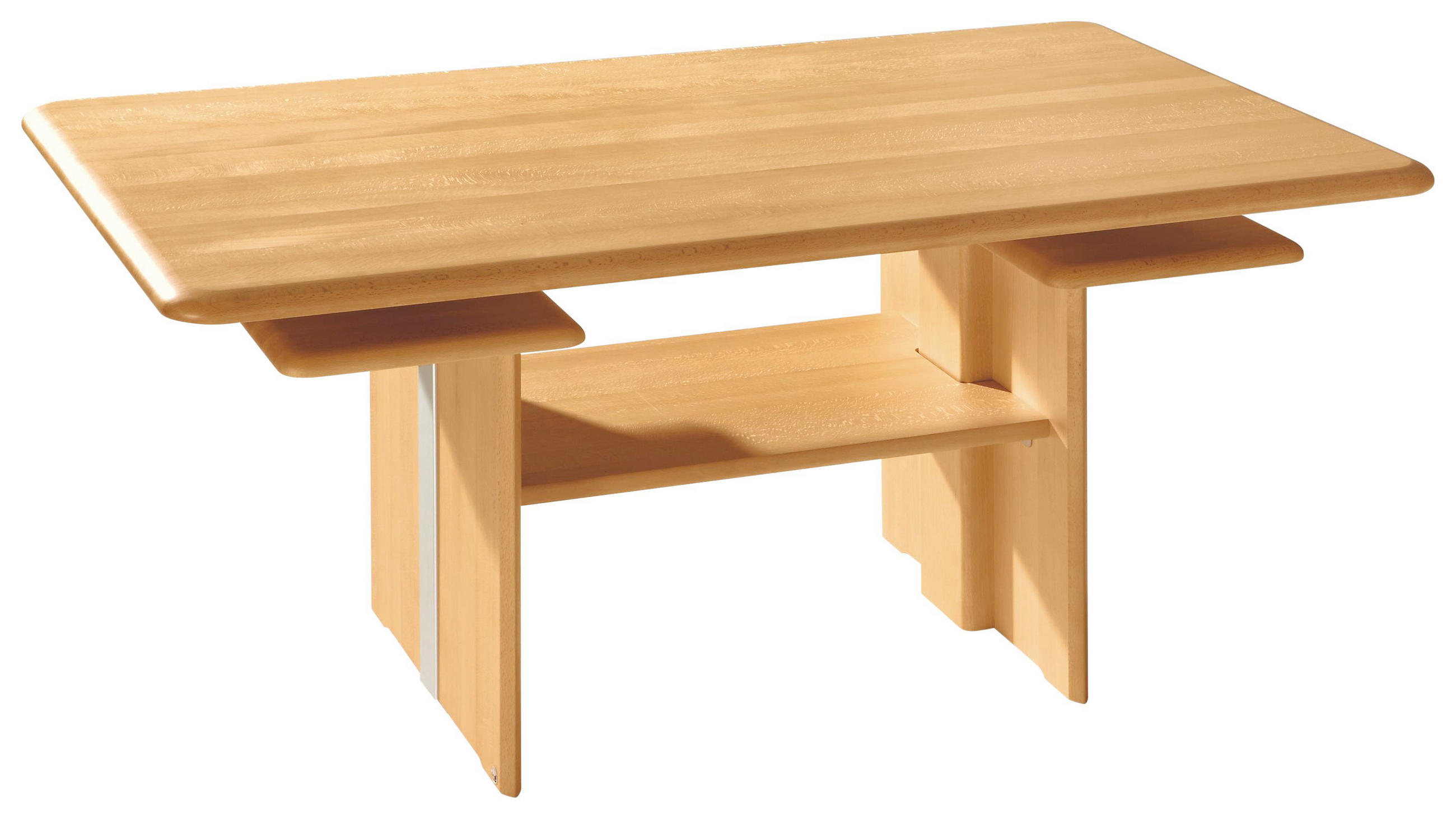 Couchtisch in Holz 120/70/55-83 cm