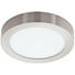 LED STROPNÍ SVÍTIDLO - bílá/barvy niklu, Konvenční, kov/umělá hmota (22,5/4cm) LED STROPNÍ SVÍTIDLO - bílá/barvy niklu, Konvenční, kov/umělá hmota (22,5/4cm)