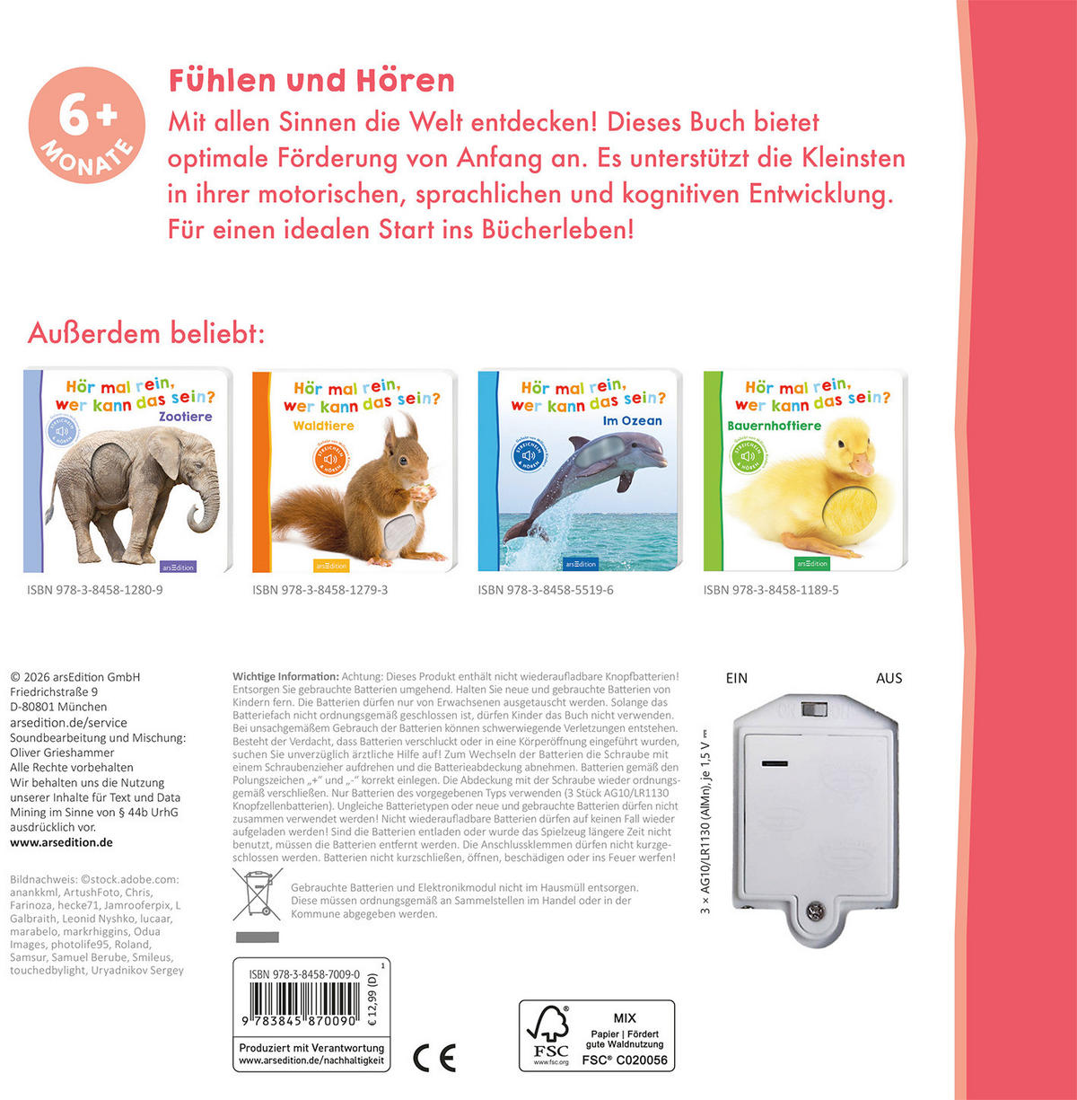 BUCH - Multicolor, Basics, Papier (19,5/19,5/1,8cm)