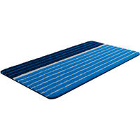 BADEMATTE GRUND Blau 70/120 cm  - Blau, Basics, Kunststoff/Textil (70/120cm) - Grund