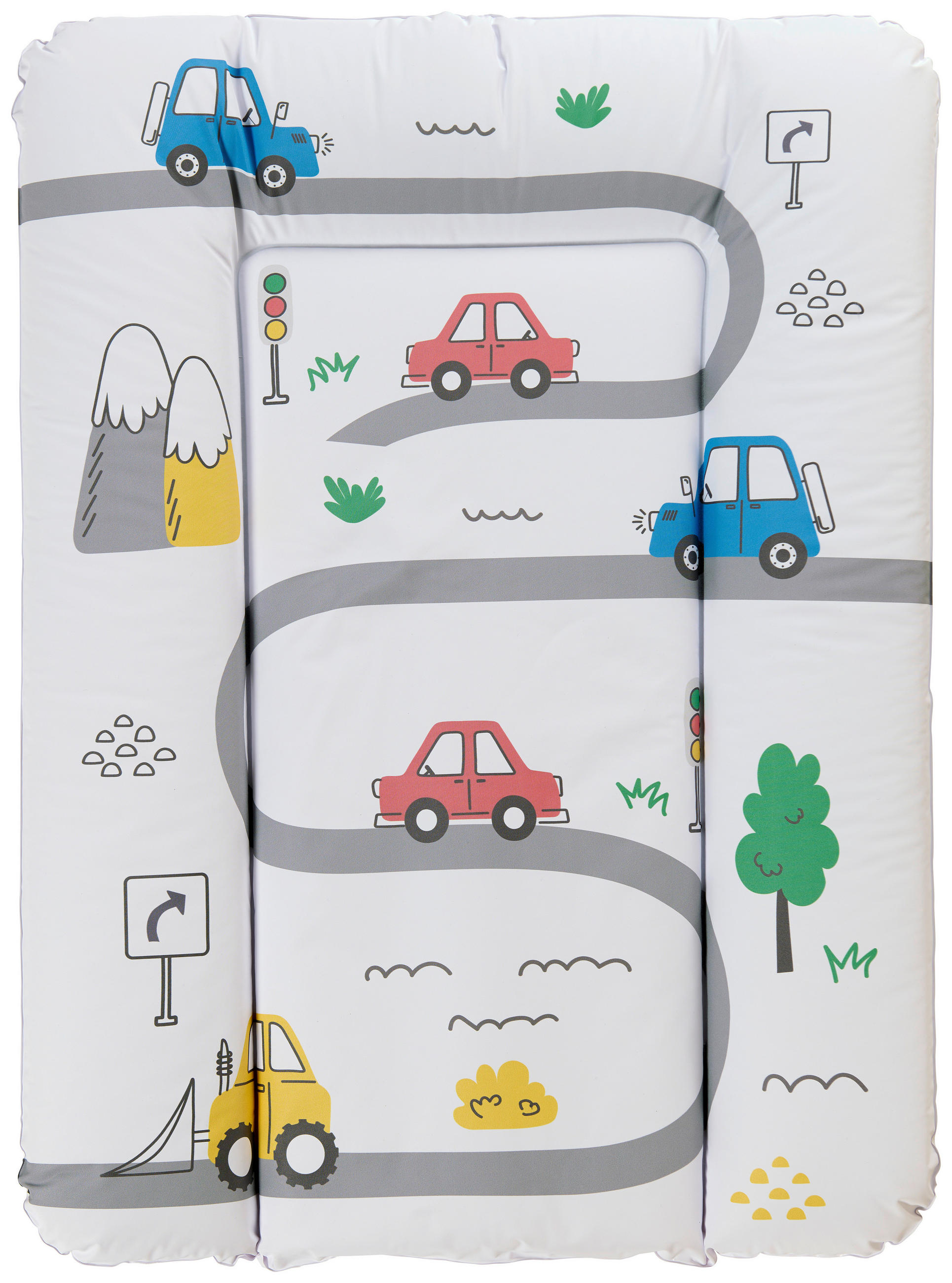 WICKELAUFLAGE On the Road 50/70 cm  - Multicolor, Basics, Kunststoff (50/70cm) - Patinio