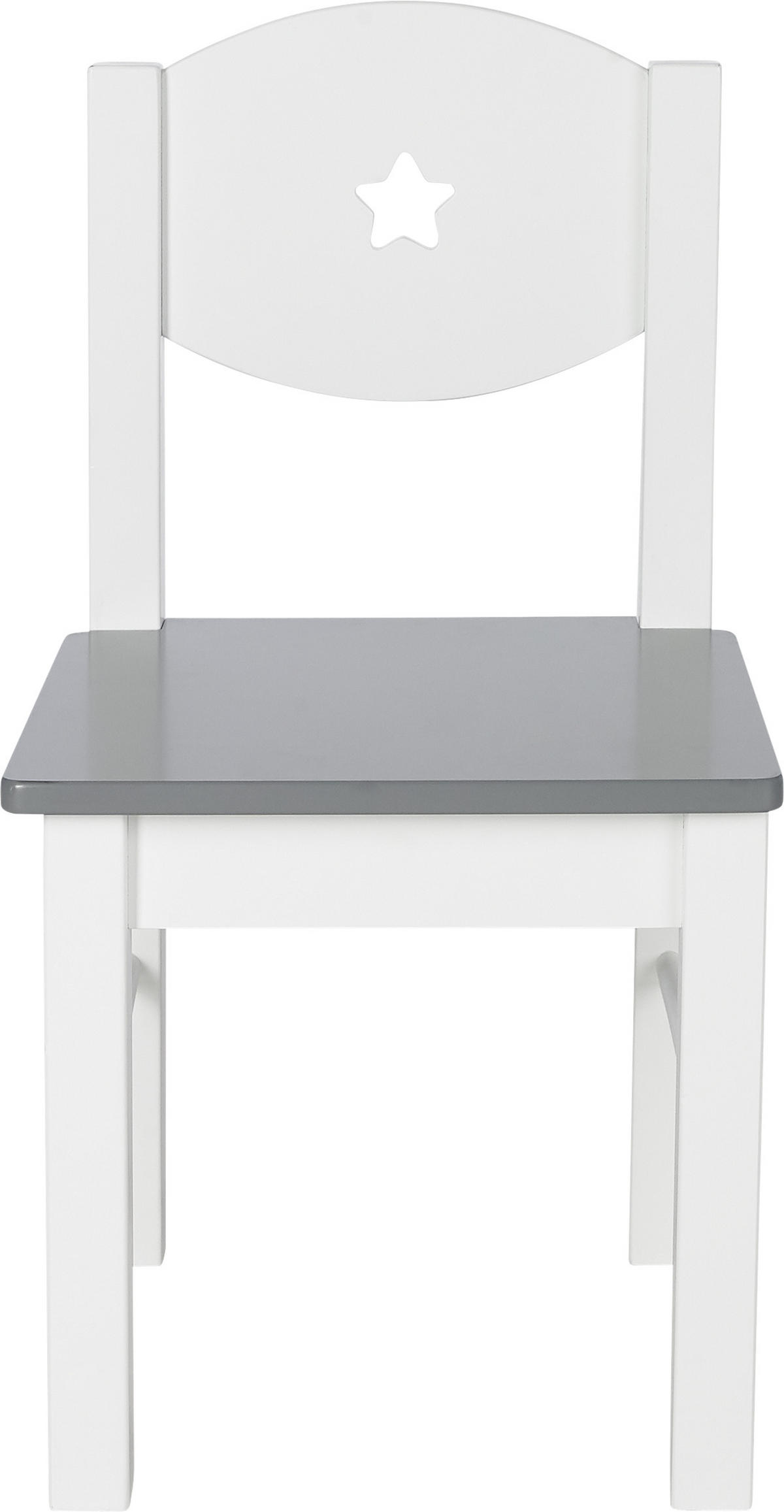 KINDERSTUHL - Weiß/Grau, Trend, Holz/Holzwerkstoff (28/53,3/29,7cm) - My Baby Lou