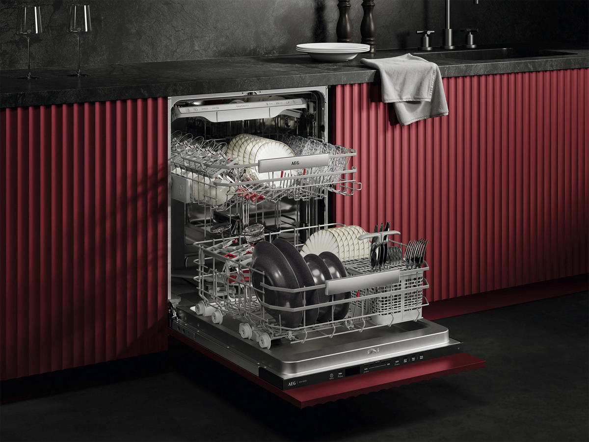 GESCHIRRSPÜLER GN970BT  - Edelstahlfarben, Basics, Metall (60/82/56cm) - AEG