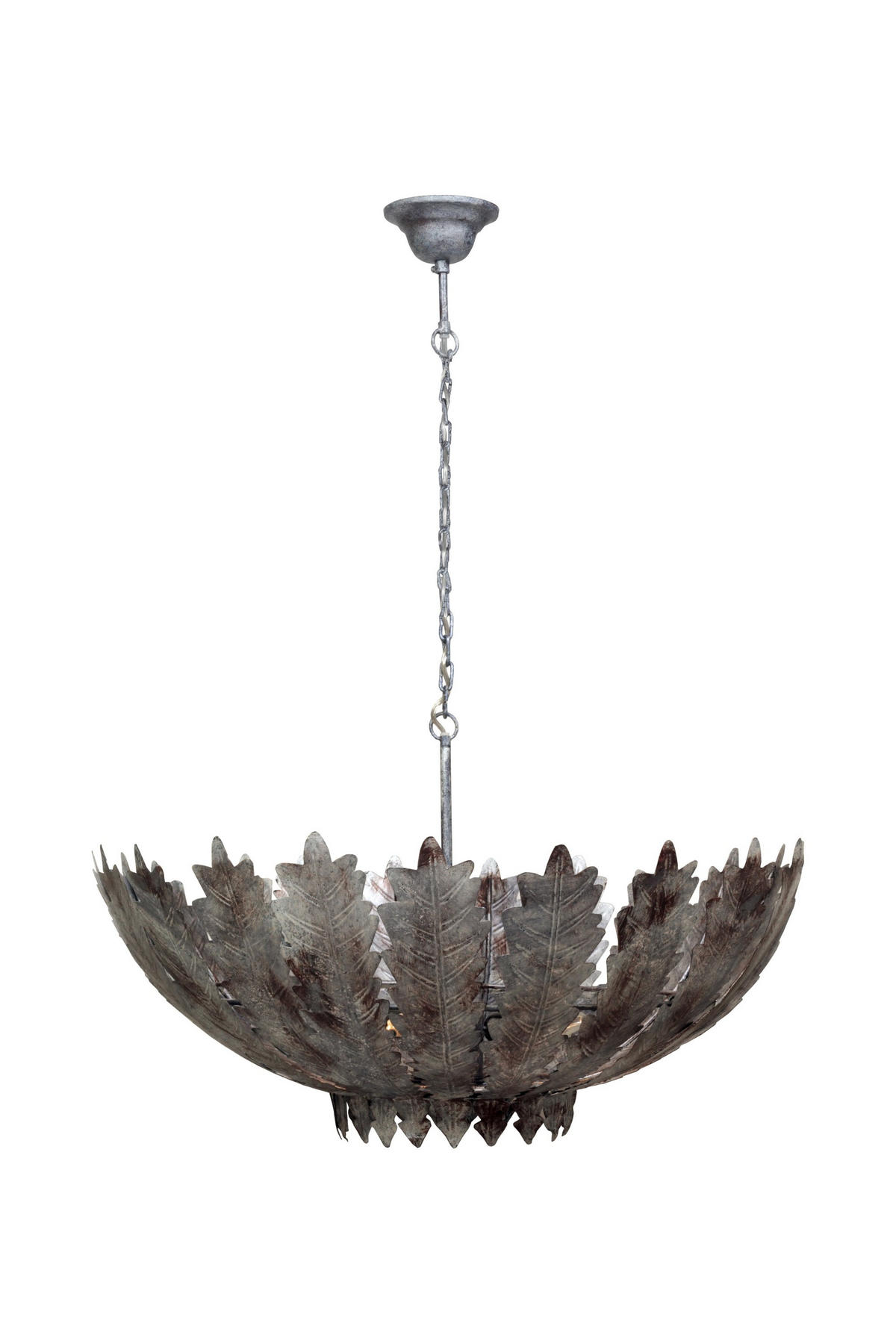 ZÁVĚSNÉ SVÍTIDLO,  48/48/23 cm - barvy stříbra, Trend, kov (48/48/23cm) - MID.YOU