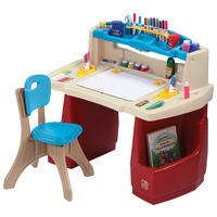 KINDERSPIELTISCH DELUXE KUNST - Multicolor, Basics, Kunststoff (90/80/51,5cm)