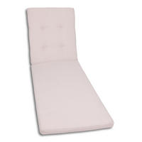 LIEGENAUFLAGE in Naturfarben Uni  - Naturfarben, Basics, Textil (59/7/195cm)