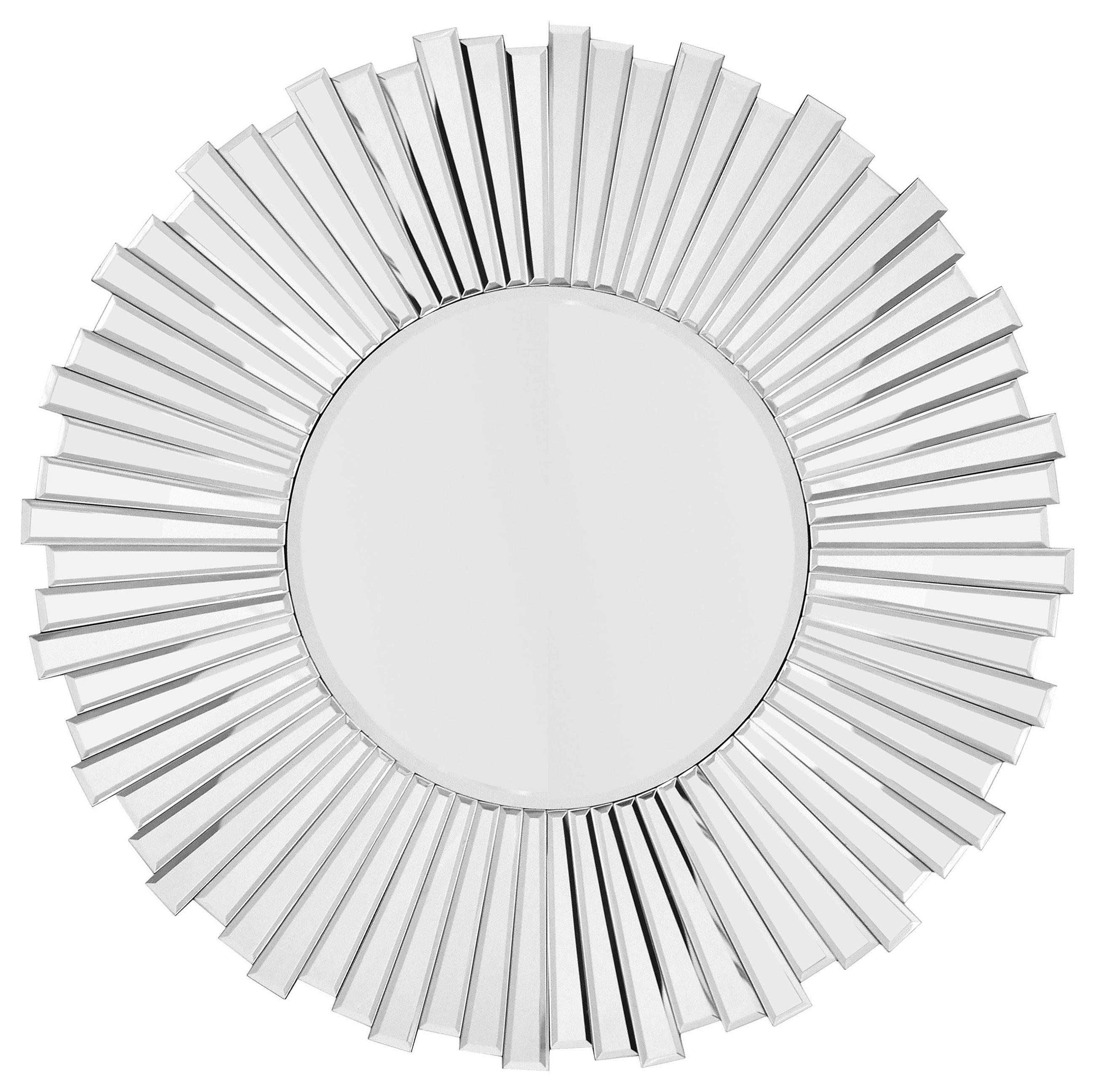 WANDSPIEGEL 80/80/1,6 cm  - Silberfarben, Basics, Glas/Metall (80/80/1,6cm) - Kayoom