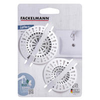 ABFLUSSSIEB  - Weiß, Basics, Kunststoff (6/7cm) - Fackelmann