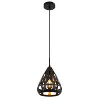 HÄNGLAMPA 23/120 cm  - svart, Basics, metall/plast (23/120cm) - Globo