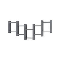 WANDREGAL 151/64/20 cm  - Anthrazit, Design, Holzwerkstoff (151/64/20cm) - Livetastic