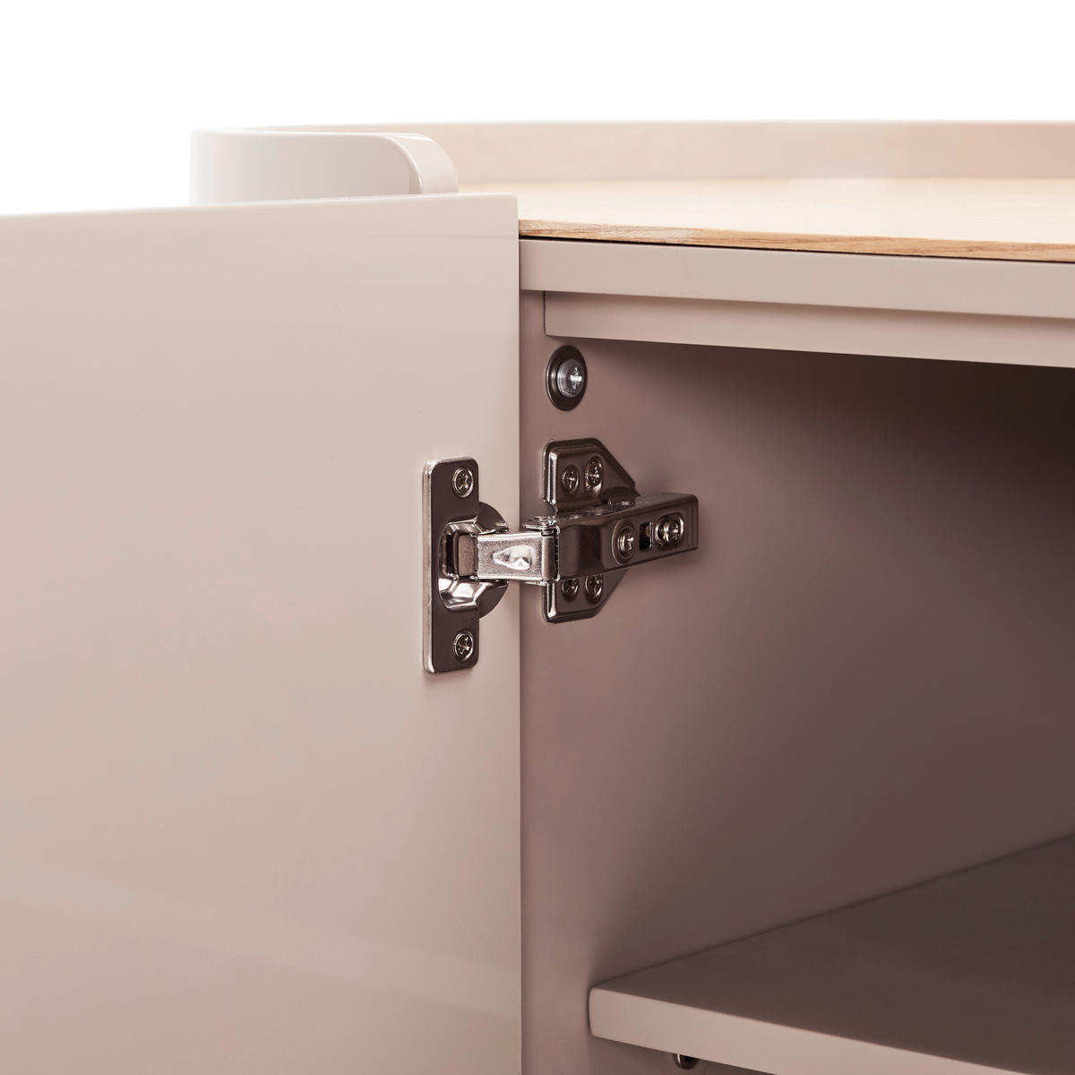 SIDEBOARD 160/75/45 cm Kaschmir  - Kaschmir/Eichefarben, Design, Holz/Holzwerkstoff (160/75/45cm) - Novel