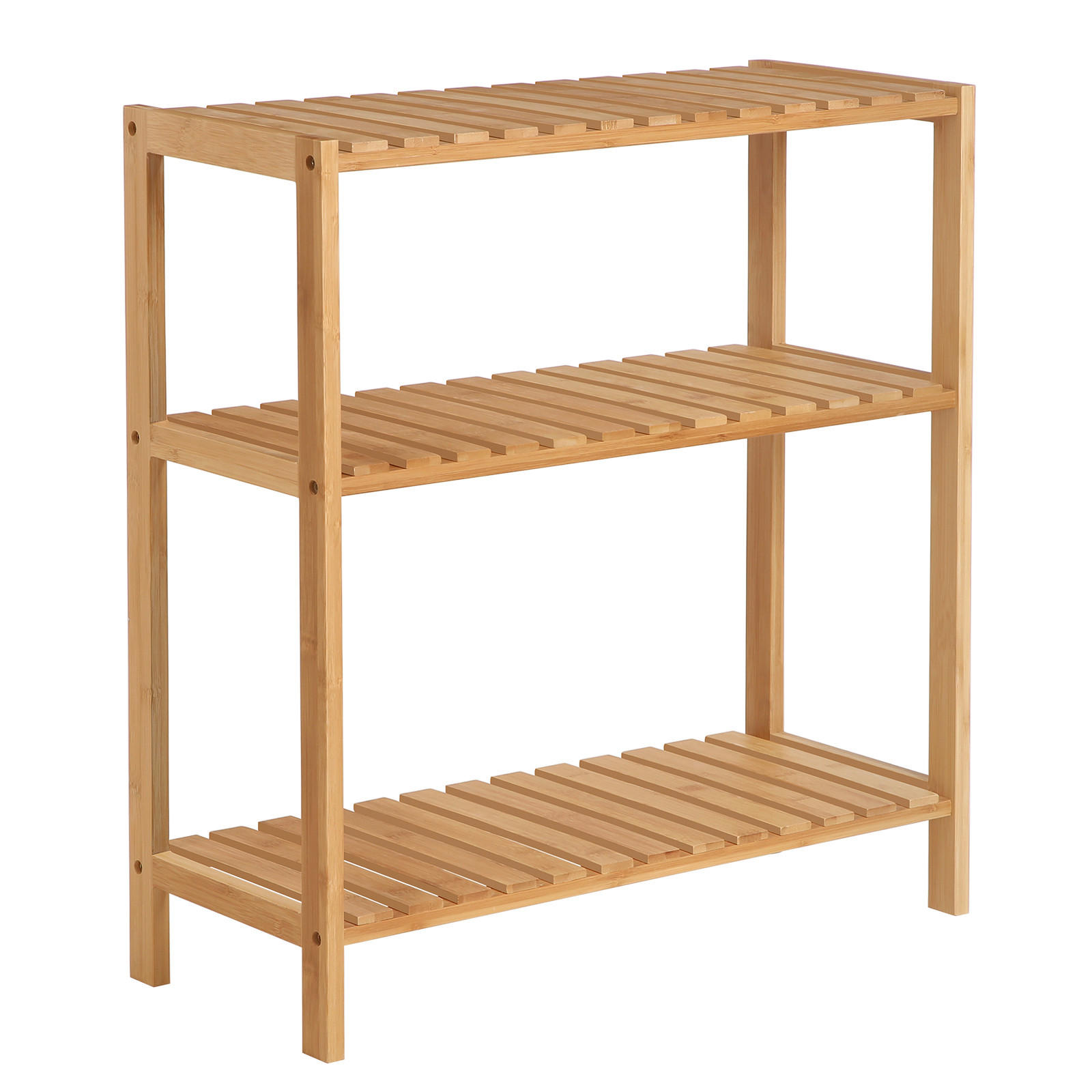 XXXL REGÁL DO KOUPELNY, bambus, přírodní barvy
