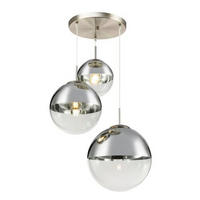 LUSTRĂ 51/120 cm  - culoare crom, Basics, sticlă/metal (51/120cm)