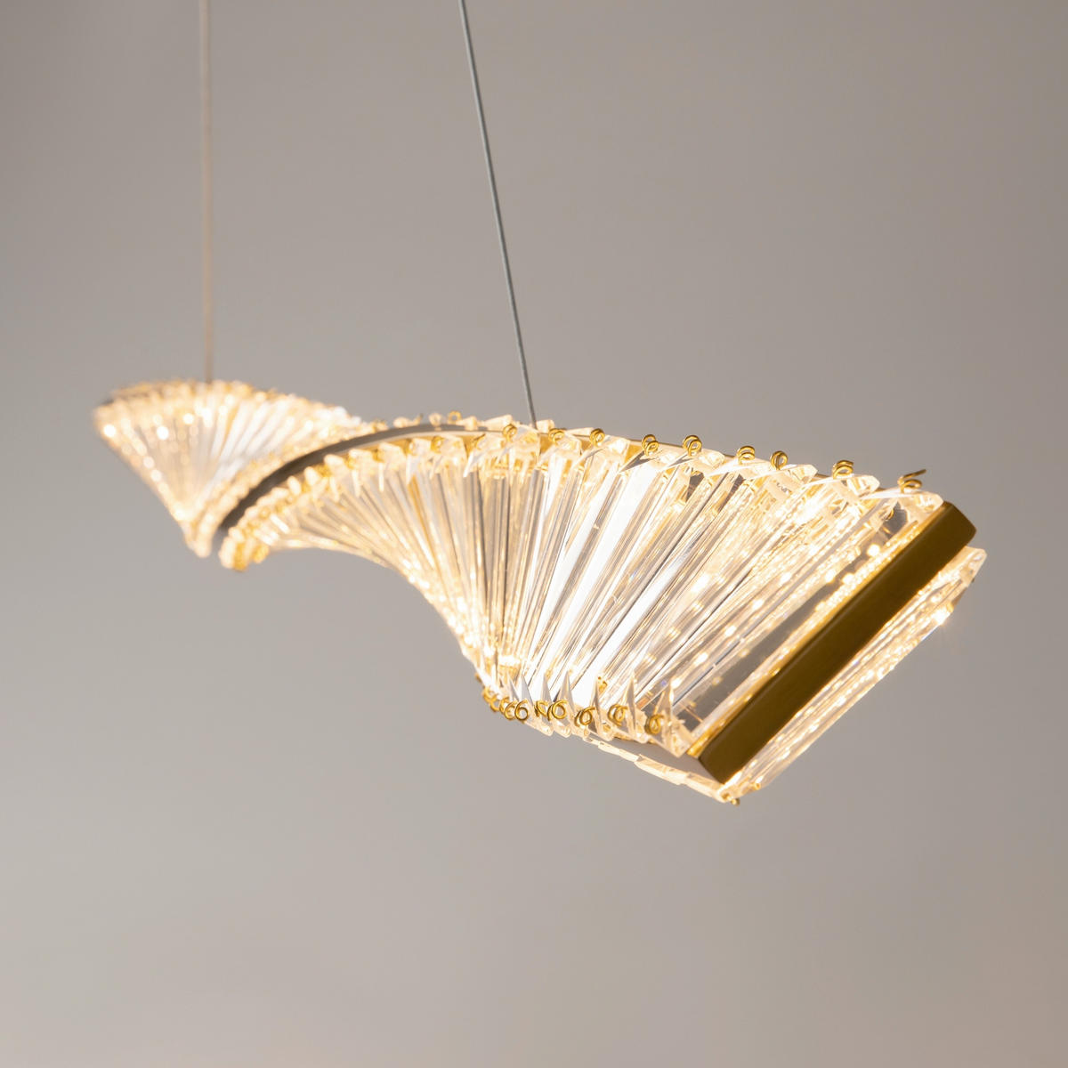 PENDELLEUCHTE Krone 100/311.1/8 cm  - Messingfarben, Design, Metall (100/311.1/8cm) - MAYTONI