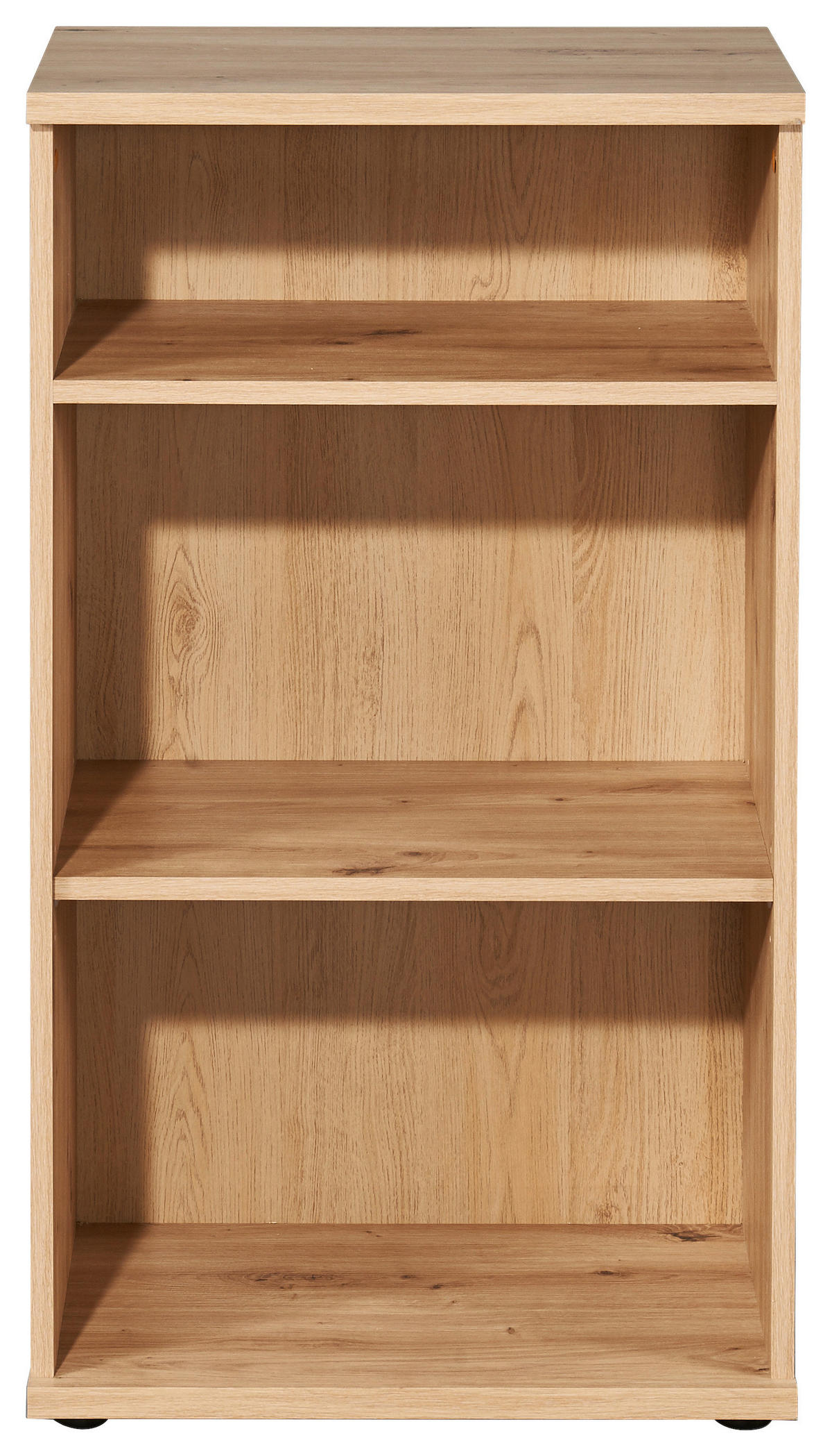 AKTENREGAL Eiche Artisan  - Schwarz/Eiche Artisan, MODERN, Holzwerkstoff/Kunststoff (54/95/38cm) - MID.YOU