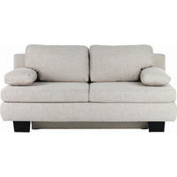 SCHLAFSOFA in Webstoff Naturfarben  - Wengefarben/Naturfarben, KONVENTIONELL, Holz/Textil (203/94/100cm) - Novel