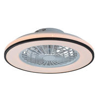 STROPNÍ LED SVÍTIDLO, 48.5/14 cm  - bílá/černá, Basics, kov/plast (48.5/14cm) - Rabalux