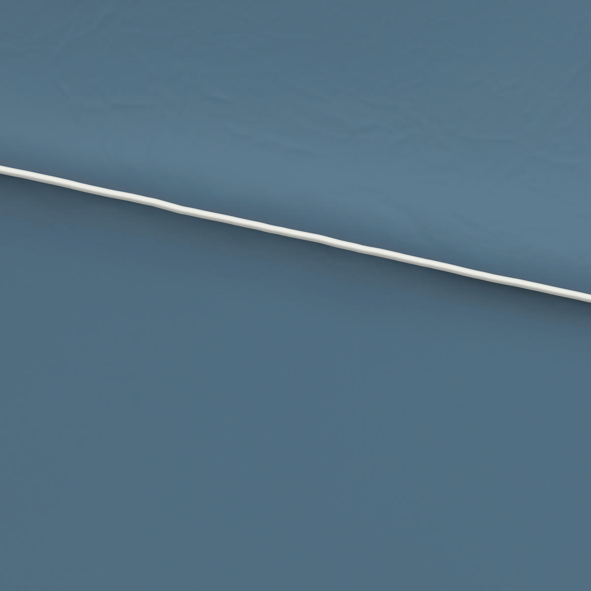BETTWÄSCHE Calla Flachgewebe 135/200 cm  - Blau, Basics, Textil (135/200cm) - Dieter Knoll